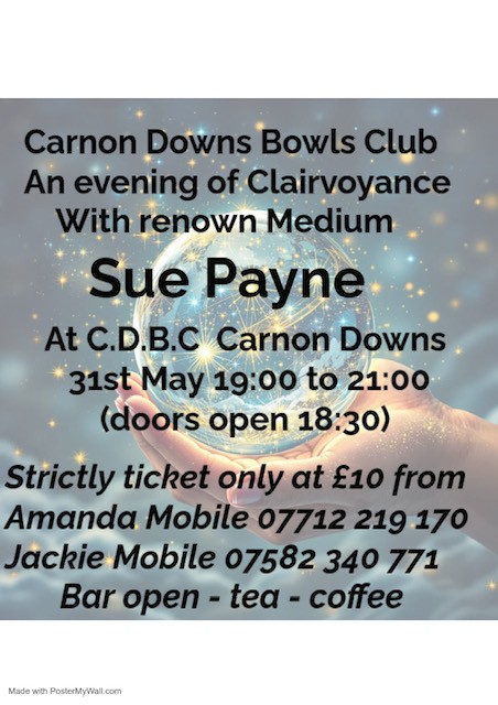 An Evening of Clairvoyance - Sue Payne